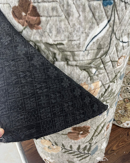 Tapis sur mesure "allée fleurie " Ardasia