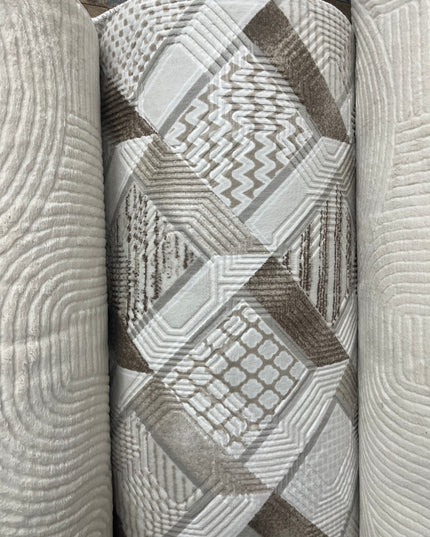 Tapis sur mesure "style patchwork géométrique" Ardasia