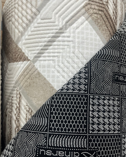 Tapis sur mesure "style patchwork géométrique" Ardasia