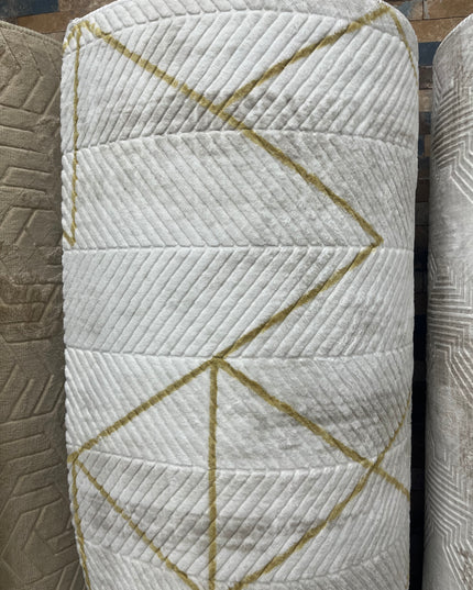 Tapis sur mesure "abstrait dorée" Ardasia