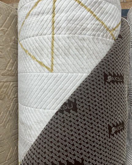 Tapis sur mesure "abstrait dorée" Ardasia