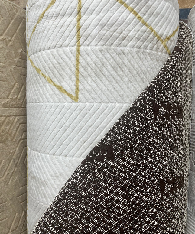 Tapis sur mesure "abstrait dorée" Ardasia