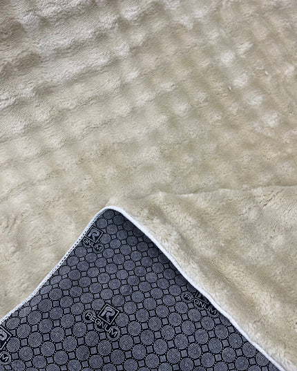 Tapis sur mesure " Shaggy bubble beige" Ardasia