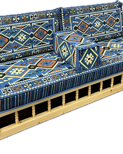 Ensemble salon traditionnel " ANADOLU Bleue " Sedirhan