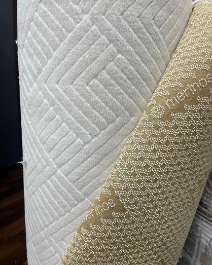 Tapis sur mesure "Aden crème" Ardasia