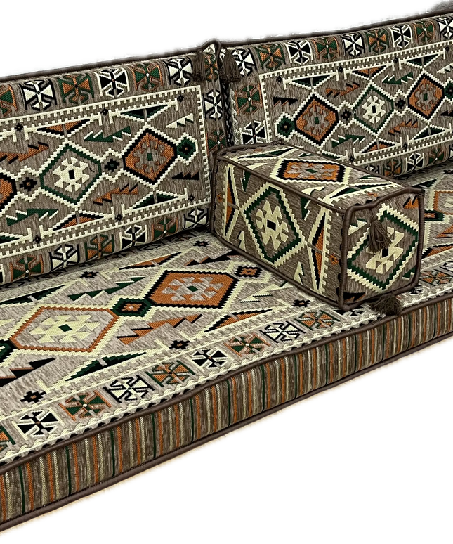 Ensemble salon traditionnel "ANADOLU beige" sark kosesi