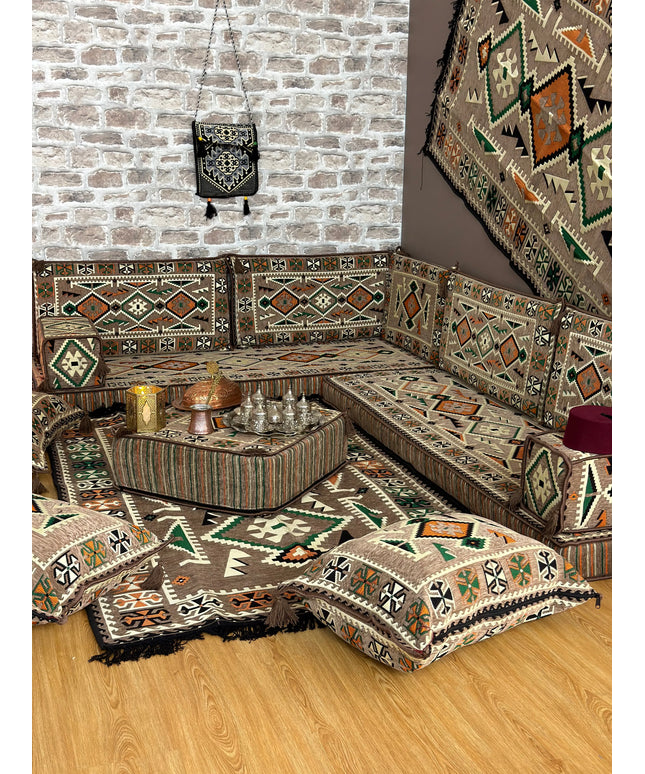 Pack L Anadolu beige salon traditionnel