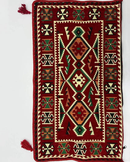 Housse salon traditionnel "ANADOLU rouge" sark kosesi (sans mousse) Sedirhan