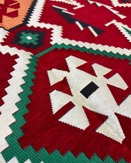 Tapis Kilim Anadolu rouge 200x300 cm Sedirhan