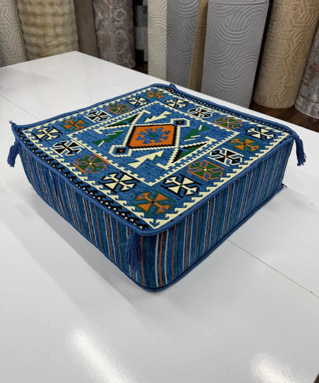 Table basse en mousse « Anadolu bleu » Sedirhan