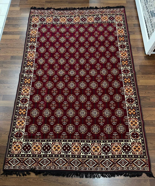 Tapis Kilim Perse bordeaux 200x300 cm