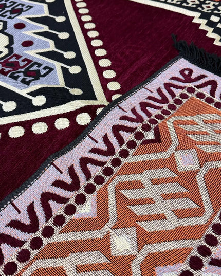 Tapis Kilim Oriental bordeaux 170x240 cm Sedirhan