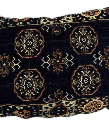 Coussin de sol Kilim perse bleu nuit Sedirhan