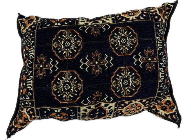Coussin de sol Kilim perse bleu nuit Sedirhan