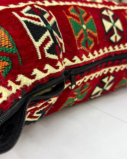 Coussin de sol Kilim Anadolu rouge Sedirhan