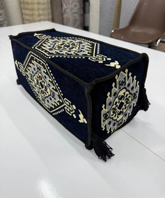 Accoudoir " oriental bleu nuit " pour sark kose Sedirhan