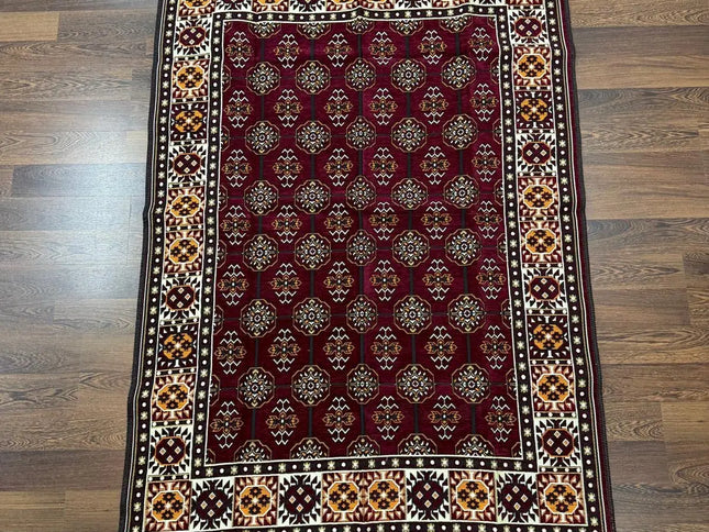 Tapis Kilim perse bordeau 120x180 cm Sedirhan