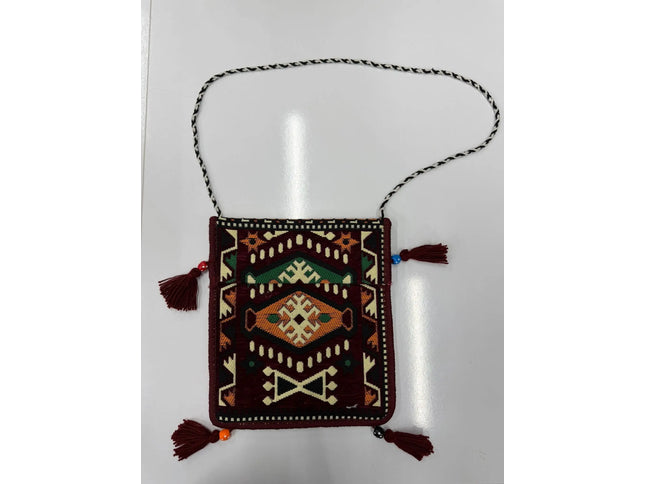 Sac Kilim bordeaux Sedirhan