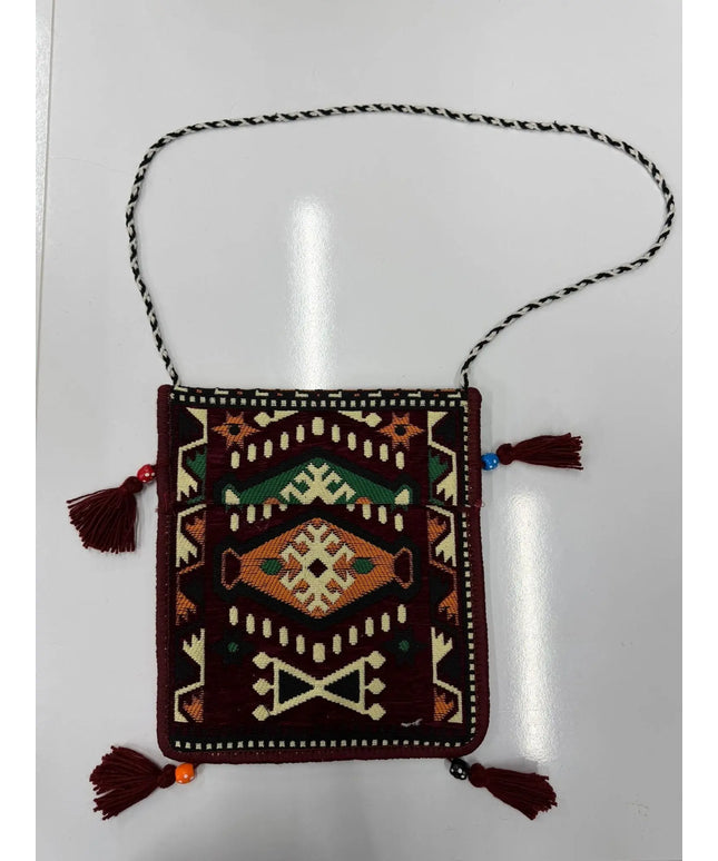 Sac Kilim bordeaux Sedirhan