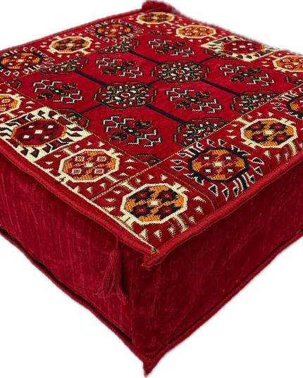 Table basse en mousse « perse rouge » Sedirhan