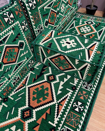 Pack L Anadolu vert émeraude salon traditionnel