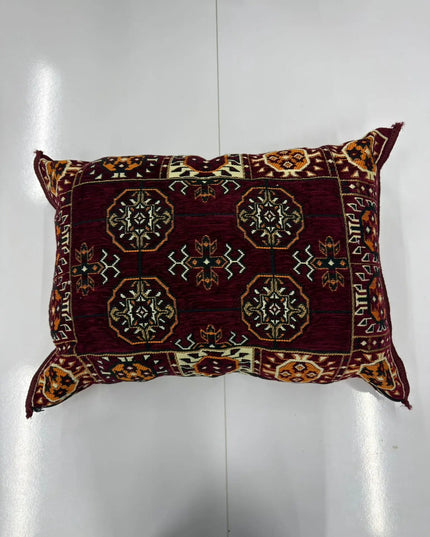 Coussin de sol Kilim perse bordeaux Sedirhan