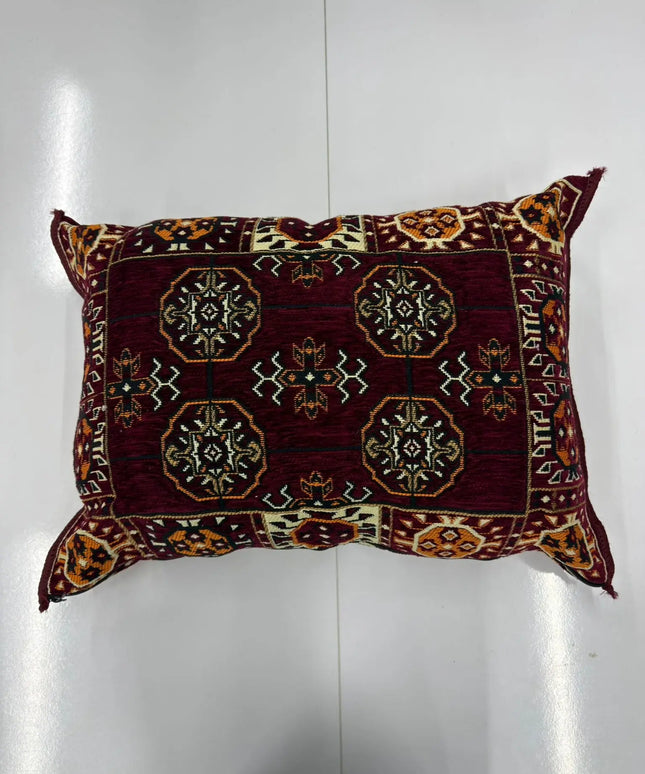 Coussin de sol Kilim perse bordeaux Sedirhan