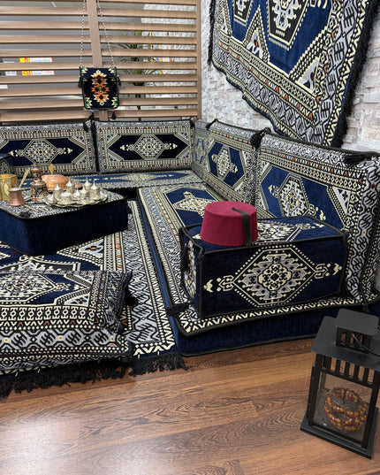 Pack L oriental bleu nuit Sedirhan