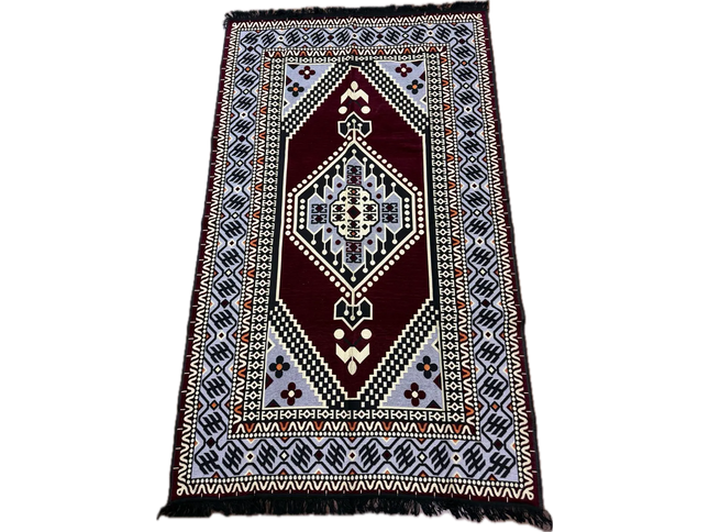 Tapis Kilim Oriental bordeaux 170x240 cm Sedirhan