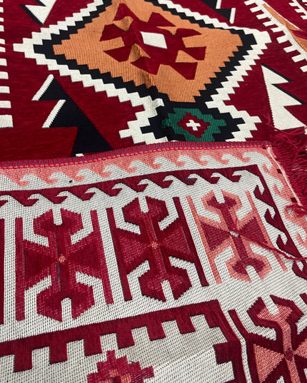 Tapis Kilim Anadolu rouge 120x180 cm Sedirhan