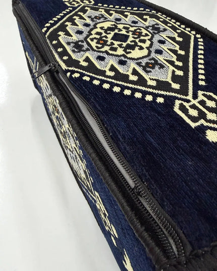 Accoudoir " oriental bleu nuit " pour sark kose Sedirhan