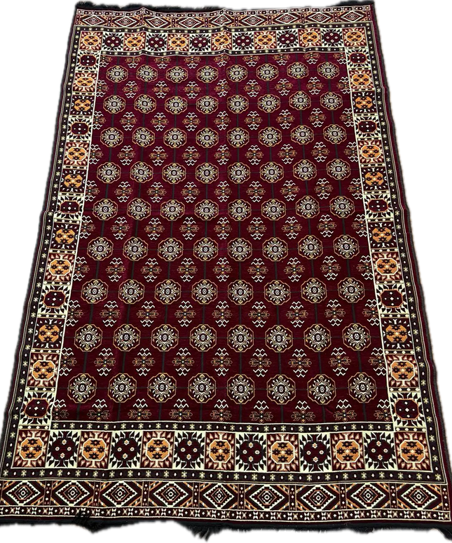 Tapis Kilim Perse bordeaux 200x300 cm