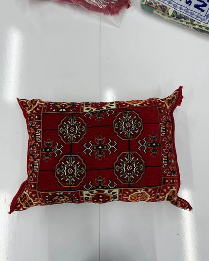Coussin de sol Kilim perse rouge Sedirhan