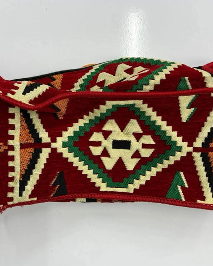 Housse salon traditionnel "ANADOLU rouge" sark kosesi (sans mousse) Sedirhan