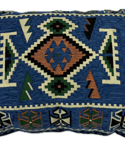 Coussin de sol Kilim Anadolu bleu Sedirhan