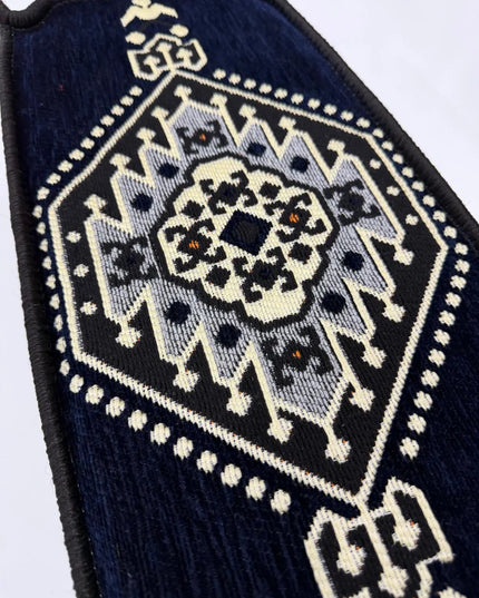 Accoudoir " oriental bleu nuit " pour sark kose Sedirhan