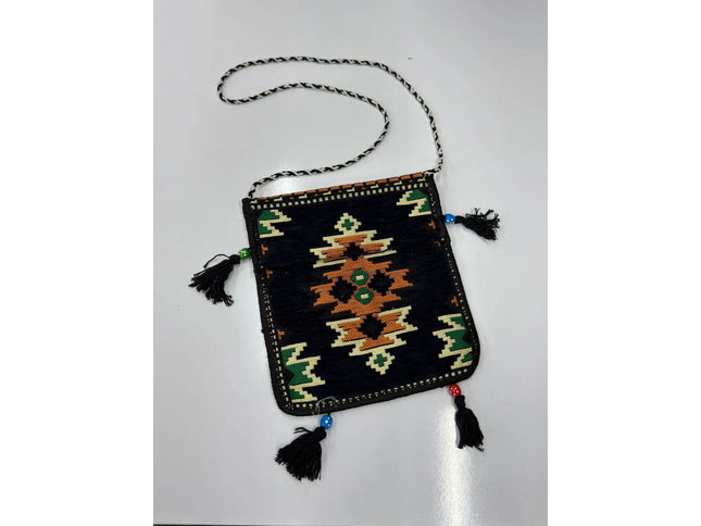 Sac Kilim bleue nuit Sedirhan