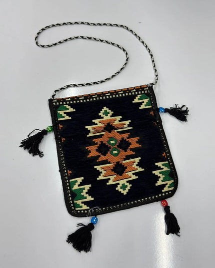 Sac Kilim bleue nuit Sedirhan