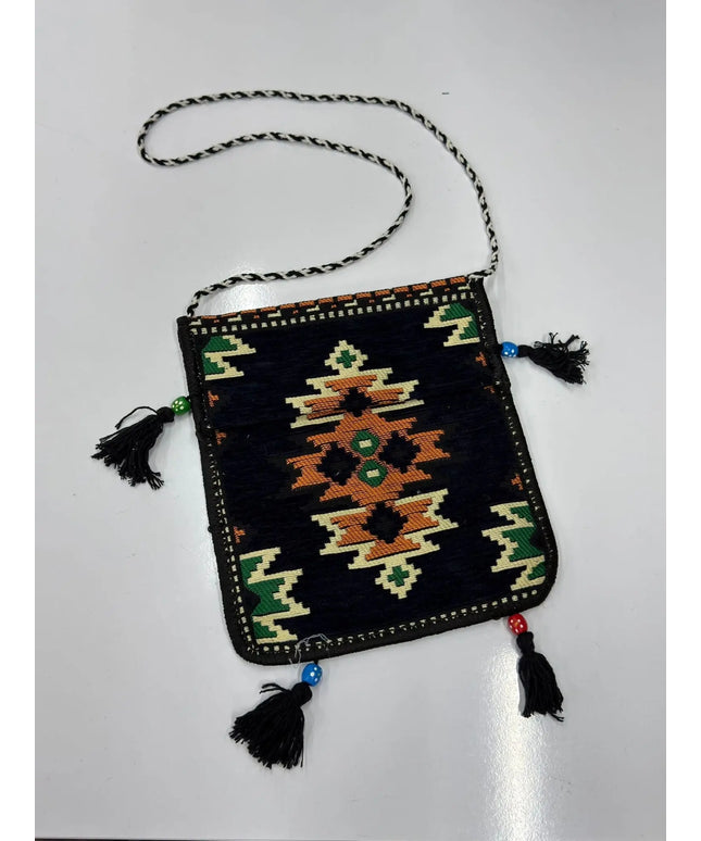 Sac Kilim bleue nuit Sedirhan