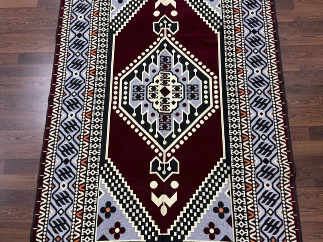 Tapis Kilim Oriental bordeaux 170x240 cm Sedirhan