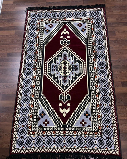 Tapis Kilim Oriental bordeaux 170x240 cm Sedirhan