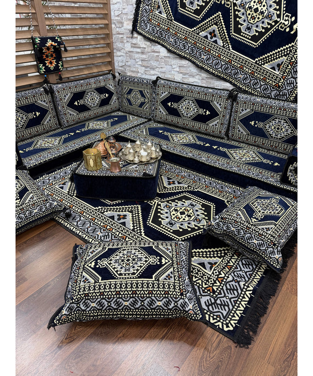Pack L oriental bleu nuit Sedirhan