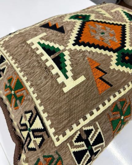 Coussin de sol Kilim Anadolu beige Sedirhan