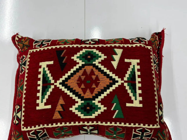 Coussin de sol Kilim Anadolu rouge Sedirhan