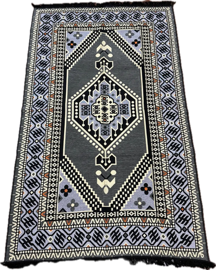 Tapis Kilim Oriental gris 170x240 cm Sedirhan