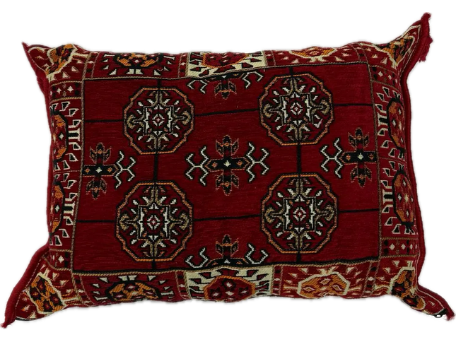 Coussin de sol Kilim perse rouge Sedirhan