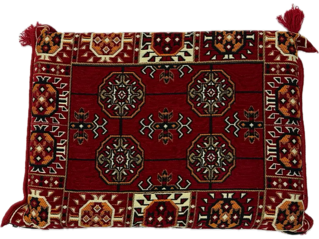 dossier d'angle " perse rouge " pour sark kose Sedirhan
