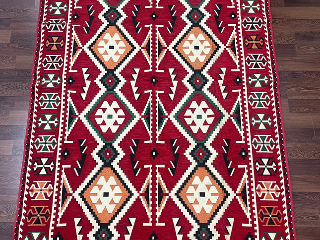 Tapis Kilim Anadolu rouge 170x240 cm Sedirhan