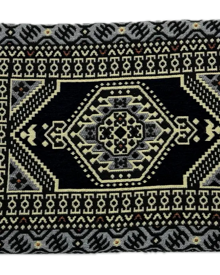 dossier d'angle " oriental bleu nuit " pour sark kose Sedirhan