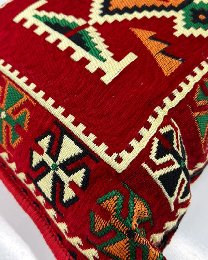 Coussin de sol Kilim Anadolu rouge Sedirhan